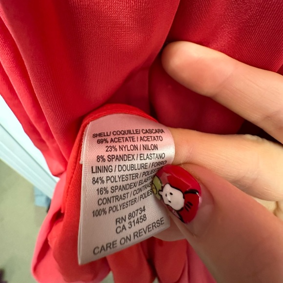 Red bcbg dress, xxs - Picture 5 of 5